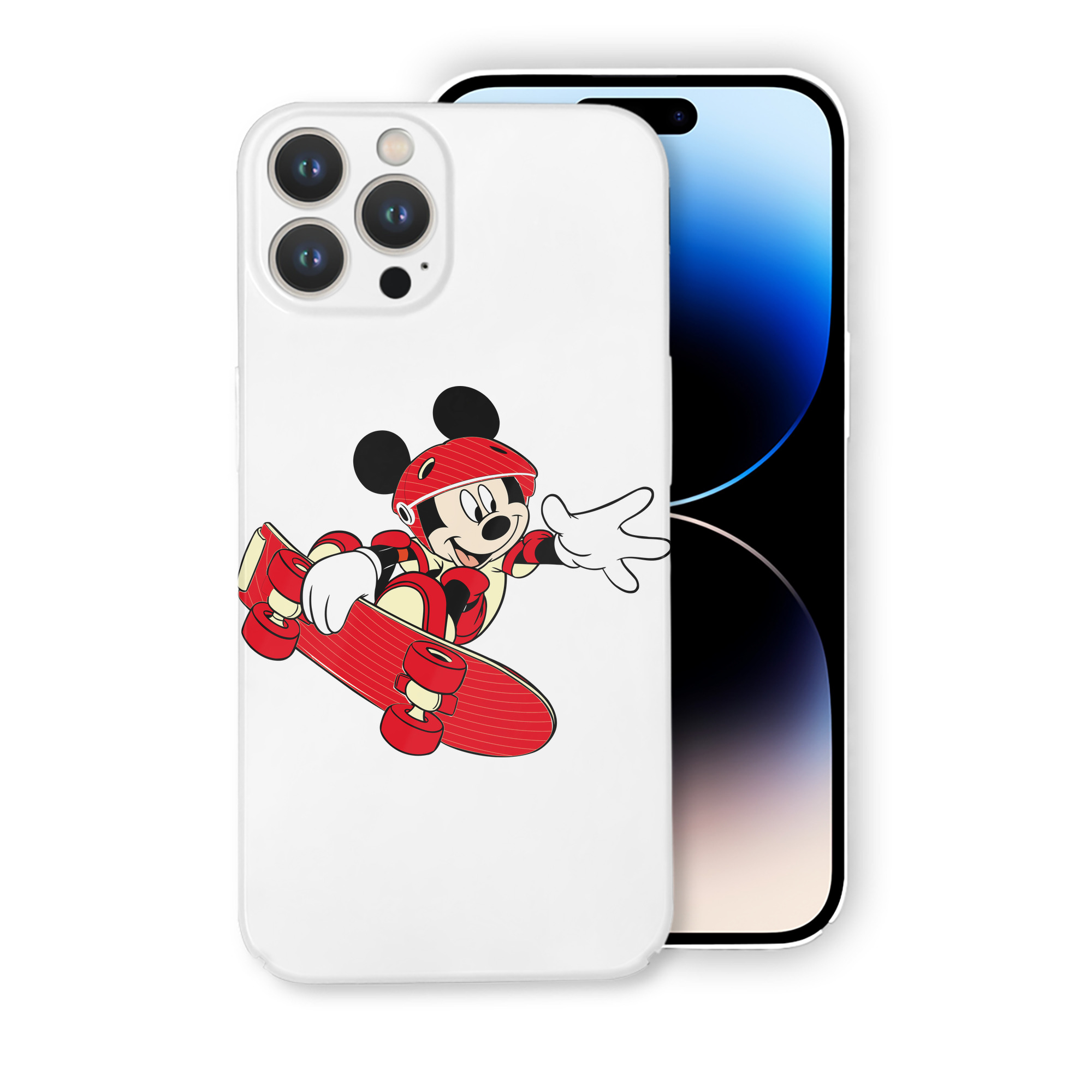 （画像用） ミッキーマウス Mickey Mouse 【iPhone 14シリーズ対応】ハードケース
